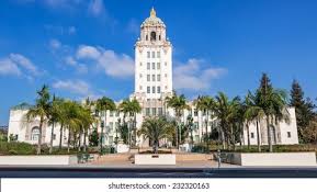 The beverly hills city hall is a historic building and city hall in beverly hills, california. Beverly Hills City Hall 1 Beverly Stock Photo Edit Now 232320163