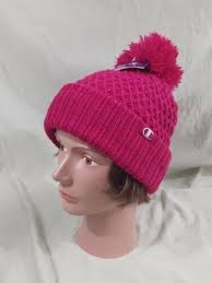 Coal The Emily Brim Knit Beanie Pink Blue White Adult One Size Fits All NEW 