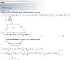 Area of trapezoids & composite figures. Trapezoids And Kites Lesson Plans Worksheets Reviewed By Teachers