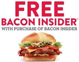 Jack In The Box Coupon Buy 1 Bacon Insider Get 1 Free Restaurant Coupons Coupons Jack In The Box