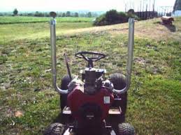 Contains service part number (394569s). Bolens Husky 1053 18 Hp Briggs Stratton Dual Exhaust Running By Adamcrumb1053