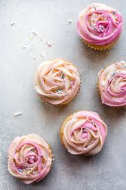 Frosting a cupcake can be a little daunting if you have. How To Pipe A Two Toned Frosting Rose Sally S Baking Addiction