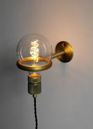 Circus Loop Minimalist Wall Light With Wall Socket In 2021 Wall Lights Light Metal Lighting