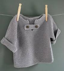 Pull Sans Couture Baby Knitting Patterns Suveter Orgu