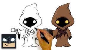 How To Draw A Jawa Star Wars Youtube Star Wars Drawings Star Wars Characters Star Art