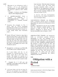 Obligation with a period 4. Law On Obligation And Contracts Law Of Obligations Lease