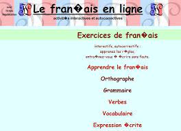 Exercices De Francais Interactifs Autocorrectifs Regles Pour S Entrainer A Ecrire Sans Faute Exercice Francais Francais Interactif Orthographe Grammaire