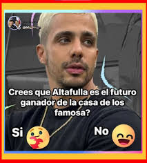 🔥👑 ¿ALTAFULLA SERÁ EL CAMPEÓN DE LA CASA DE LOS FAMOSOS? 👑🔥 SU  POPULARIDAD SIGUE CRECIENDO 📈 ¿TIENE LO NECESARIO PARA CORONARSE COMO EL  GRAN GANADOR? 🏆 🫶 VOTA “SÍ” SI YA
