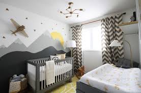 Ideen Fur Wandgestaltung Mit Farbe Wandgemalde Von Bergen Selber Machen Babyzimmer Wandgestaltung Wandbilder Kinderzimmer Und Kinder Zimmer