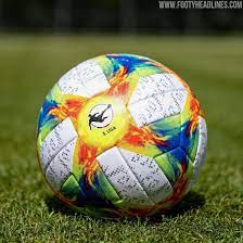 The la liga 2020 ball in general is white with a bright upper graphic that features blue, r. Adidas Conext19 3 Liga 19 20 Ball Revealed Footy Headlines