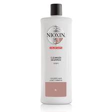 Amazon Com Nioxin System 3 Cleanser Shampoo For Color Treated Hair With Light Thinning 33 8 Oz Nioxin Premium Beauty