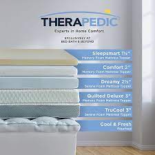 The mattress and/or foundation warranty may vary depending on the product you purchased. Therapedic Dreamy 2 5 Inch Serene Foam Performance Mattress Topper Bed Bath Beyond