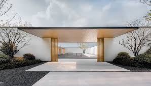 万科 桂語東方 浙江 安道設計 谷德設計網 resort architecture entrance gates design entrance design
