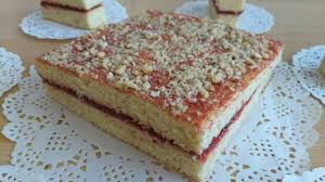 Jam Cake Recipe Strawberry Jam Filling طرز تهیه کیک مربادار Strawberry Recipes Cake Recipes Jam Cake Recipe