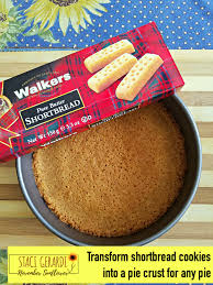Transform Shortbread Cookies Into A Pie Crust For Any Pie Cookie Crust Recipe Sweet Recipes Desserts Pie Crust