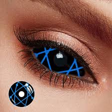 Image result for black sclera contacts
