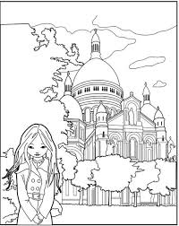 Parents may receive compensation when you click through and purchase from links contained on this website. France Coloring Page