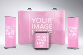 Download Trade Show Branding Scene Online Mockup Generator Mediamodifier