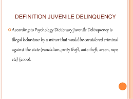 Juvenile Delinquency