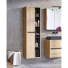 Bagno Italia Mobile Bagno Sospeso 60 Cm Bianco Rovere Chiaro O Scuro Arredo Con Colonna Abbinata Omaggio Mobili Con A Bagni Sospesi Mobile Bagno Bagno Italiano