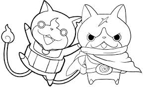 Search through 623,989 free printable colorings. Hovernyan And Jibanyan Coloring Yo Kai Watch Page Kai Color Coloring Pages