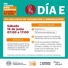 May 13, 2020 · nos unimos a la celebración del día internacional de la familia en 15 de mayo. Dia E Vacunacion Exclusiva Para Embarazadas Este Sabado Ministerio De Salud Publica Y Bienestar Social