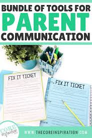 Parent Communication Tools For Elementary Teachers Classroom Communication Parent Communication Classroom Newsletter Template