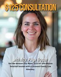 What if you could get legal clarity, confidence, and next steps — all in  one powerful hour? Now you can. For just $125, book a limited-time  consultation with Attorney Paige Bryson —
