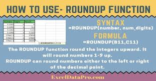 How To Use Roundup Function Function Being Used Roundup