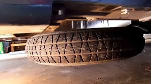 Toyota sienna is a minivan offered in 9 trims and equipped with 9 original equipment tire size sets. Spare Tire Removal And Installation On A 2005 Mazda Mpv Youtube