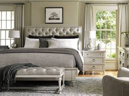 Lexington Oyster Bay 4 Piece Sag Harbor Tufted Upholstered Bedroom Set In Distressed Oyster Bay Collection Lexington Furniture Brands Lexington Furniture Bedroom Upholstered Bedroom Set Grey Bedroom Design