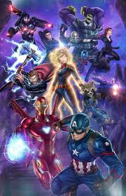 Avengers Endgame Anime Etsy Marvel Avengers Comics Avengers Comics Avengers Art