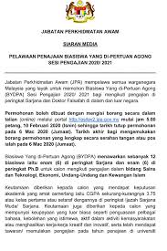 Institut tadbiran awam negara (intan), jabatan perkhidmatan awam telah menerbitkan buku etika perkhidmatan awam. Pelawaan Penajaan Biasiswa Yang Jabatan Perdana Menteri Facebook