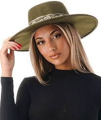 Olive Felt Hat