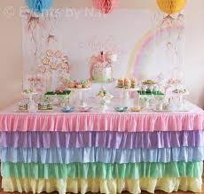 Resultado De Imagem Para Fiestas De Colores Pasteles 40th Birthday Party Themes Fairy Birthday Party Rainbow Theme Party