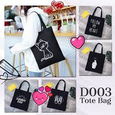 Intip kreasi agar tas polos wanita bisa terlihat keren dengan biaya yang sangat minim! D003 Totebag Wanita Tote Bag Fashion Wanita Tas Fashion Resleting Tas Kain Kanvas Tenteng Motif Kanvas Tas Kain Karakter Lazada Indonesia