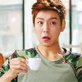 Gif Eun Gyul Drinking Coffee O Lee Hyun Woo To The Beautiful You Koran Drama Series Lee Hyun Woo Hyun Woo Beautiful You Korean Drama
