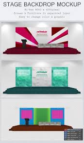 Download Stage Backdrop Mockup Stage Backdrop Backdrops Backdrop Design