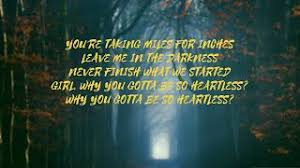 Maybe you would like to learn more about one of these? Diplo Heartless Lyrics Ft Morgan Wallen Youtube
