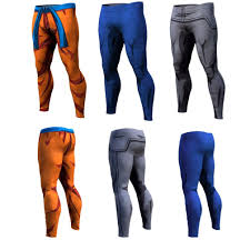 Mens Compression 3d Dragon Ball Z Bodybuilding Quick Drying Leggings Trousers Fandom Express Mens Compression Dbz Clothing Mens Compression Pants