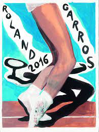 Follow sportskeeda to get the latest tennis schedule, tennis rankings and latest tennis news. L Affiche De Roland Garros 2016 C Marc Desgrandchamps Galerie Lelong Fft 2016 Roland Garros Rolland Garros Roland