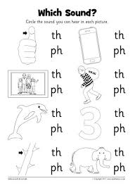Which Sound Worksheet Th And Ph Sb12237 Sparklebox Phonics Kindergarten Kindergarten Learning Phonics Worksheets