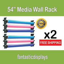 Check spelling or type a new query. Business Industrial 2 Pack 54 Media Storage Wall Rack Vinyl Rolls Fabric Other Sign Making Supplies Busekitap Com Tr
