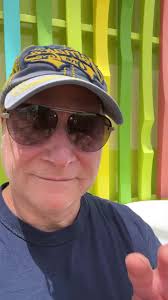 Morning walk with Mike I'm at Giuseppe's garage watching the drag race with  Giuseppe and his family . . . 🎤 UPCOMING TOUR DATES: 📅 June 14-27