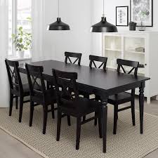 Bedroom furniture, living room, dinning, kitchen, home office, children room, bathroom, outdoor, hallway, organization, smart home, lighting and electronics. Ingatorp Extendable Table Black Length 61 Ikea In 2021 Dining Table Black Ikea Dining Table Black Dining Room Table