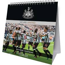 Newcastle United F C Desktop Calendar 2019 2019 Calendar Calendar Football Calendar