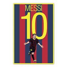 This poster ships rolled in an oversized protective tube for maximum protection. Barcelona Leo Messi Poster Soccer Art Unframed Football Etsy