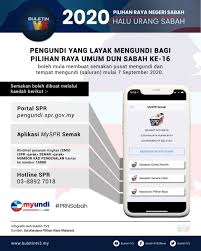 Semakan daftar pemilih pilihanraya secara online dan sms. Buletin Tv3 Ø¹Ù„Ù‰ ØªÙˆÙŠØªØ± Semua Pengundi Yang Layak Mengundi Bagi Pilihan Raya Negeri Prn Sabah Boleh Mula Membuat Semakan Pusat Mengundi Dan Tempat Mengundi Saluran Bermula 7 September Menerusi Kaedah Berikut Seperti