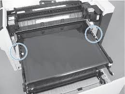 After setup, you can use the hp smart software to print, scan and copy files, print remotely, and more. Replacing The Transfer Belt Itb Transfer Kit Hp Color Laserjet Cp5225 Cp5525 M750 M755