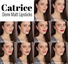 No makeup makeup looks or other looks where the makeup is too subtle to see easily must have a before and after shot so users can see the it makes no sense to me that catrice would come here with such a limited shade range though. Catrice Demi Matt Lipsticks The Beauty And The Blonde